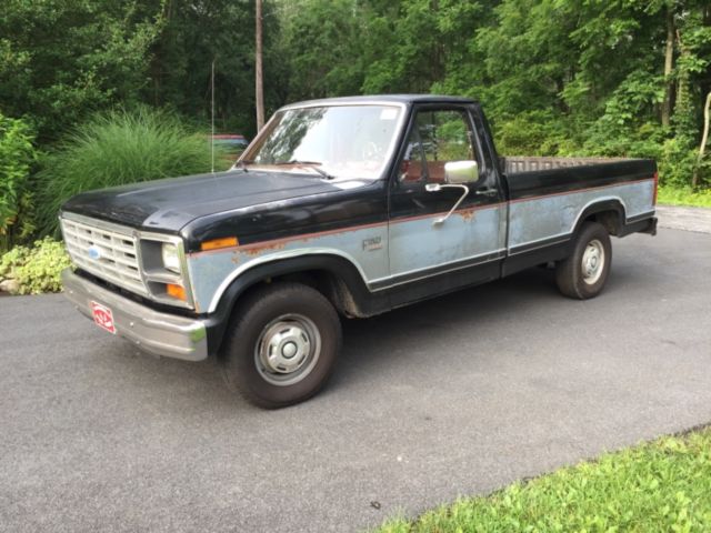 1986 Ford F-150 f150 2wd pickup work shop truck 302 5.0 v8 3 speed w/overdrive 1986 Ford F-150