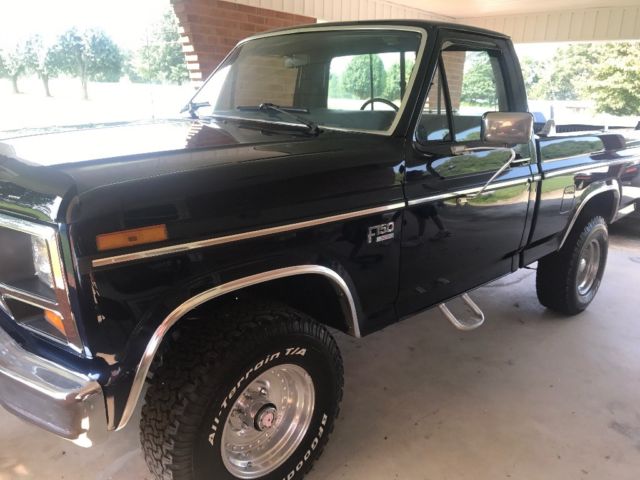 1986 Ford F-150 reg cab 4wd only 82k original miles 1986 Ford F-150