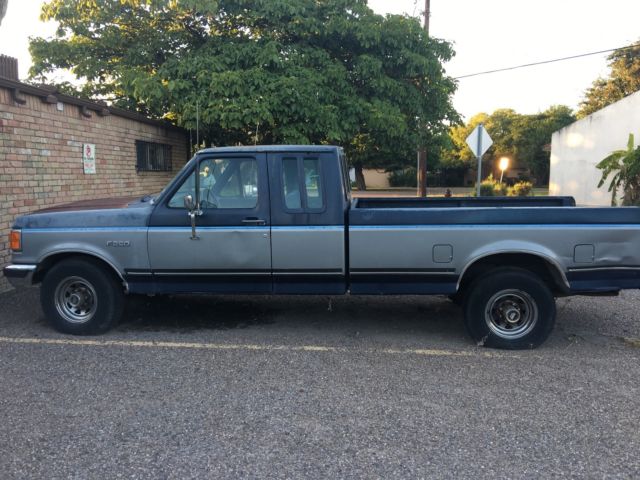 1986 Ford F-250 Deisel Pickup Truck long bed cabin and 1/2 1986 Ford F-250