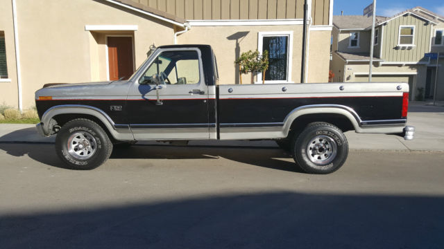 1986 FORD F150 XL 4X4 AUTOMATIC A/C 5.0 EFI 302 V8 RUNS GREAT ALL ORIGINAL 4WD 1986 Ford F-150 4X4 5.0 EFI 302 V8 RUST FREE CALIFORNIA TRUCK 4WD