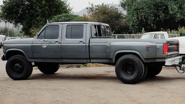 1986 ford f350 cclb dually 6.9 turbo diesel 4spd manual 1986 Ford F-350