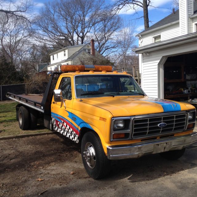 1986 Ford F350 Rollback Tow Truck 1986 Ford F-350