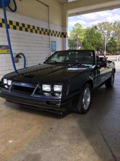 1986 Ford Mustang Lx convertiable 1986 Ford Mustang Lx