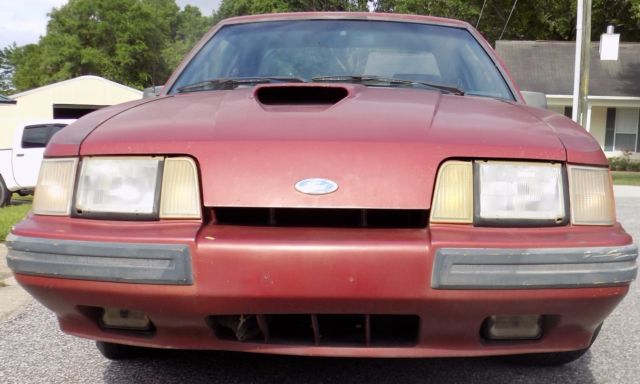 1986 Ford Mustang SVO - Bi-wing delete car. The Original Ecoboost No reserve. 1986 Ford Mustang