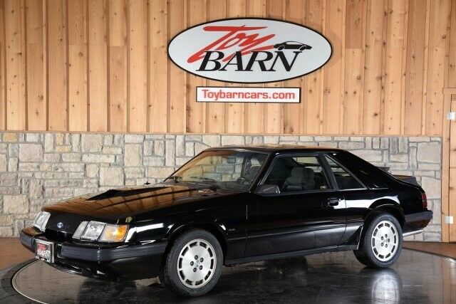 1986 Ford Mustang SVO Black 3DR HATCHBACK SVO 5-SPD Manual 1986 Ford Mustang SVO