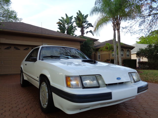 1986 FORD MUSTANG SVO TURBO 5SP HURST 3.73 TRACTION LOK 1/347 MADE IMMACULATE!! 1986 Ford Mustang SVO TURBO