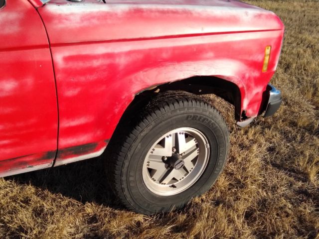 1986 Ford ranger Lwb 4x4 4wd 2.9 automatic runs ( bad tranny ) fair body project 1986 Ford Ranger