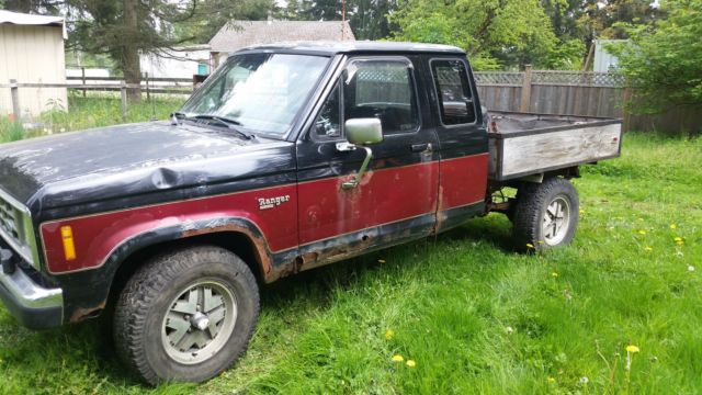 1986 Ford Ranger, TURBO DIESEL, RARE, extended cab, 2 fuel tanks, XLT 1986 Ford Ranger XLT, supercab s