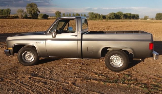 1986 GMC 1500 shortbed fleetside 2wd Pickup C10 C-10 C1500 1986 GMC C1500 Sierra Classic Shortbed