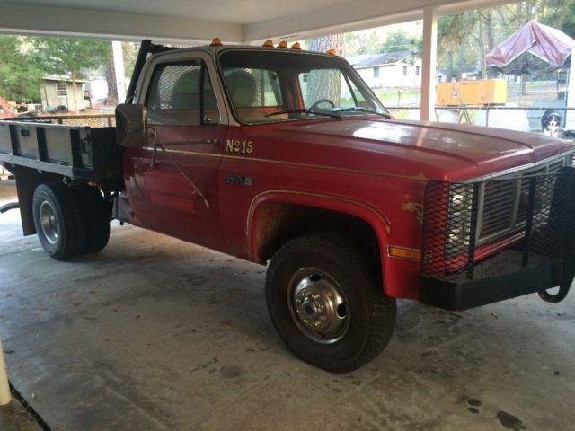 1986 GMC Sierra 3500 Heavy Duty Chassis E