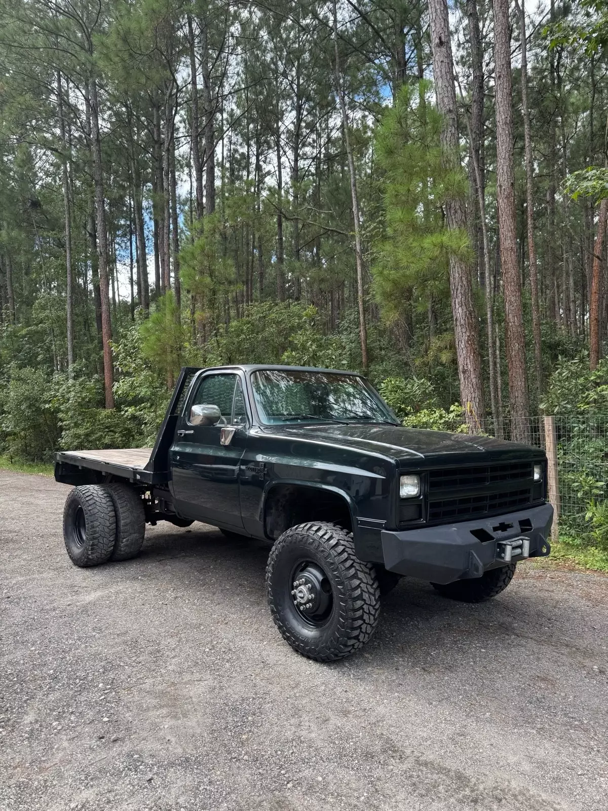 1986 GMC C2500 Pickup Green 1986 GMC Sierra 3500