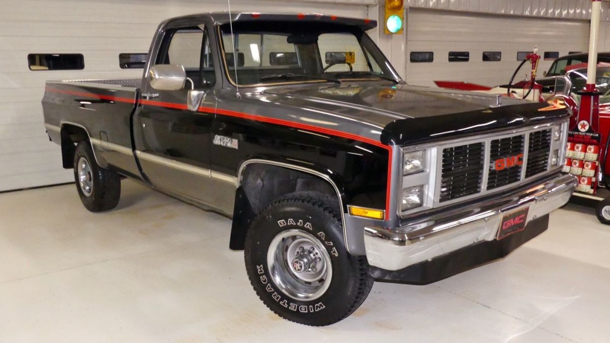 1986 GMC C/K 1500 Series K1500 24171 Miles Black/Gray Pickup V8 5L Automatic 1986 GMC C/K 1500 Series K1500