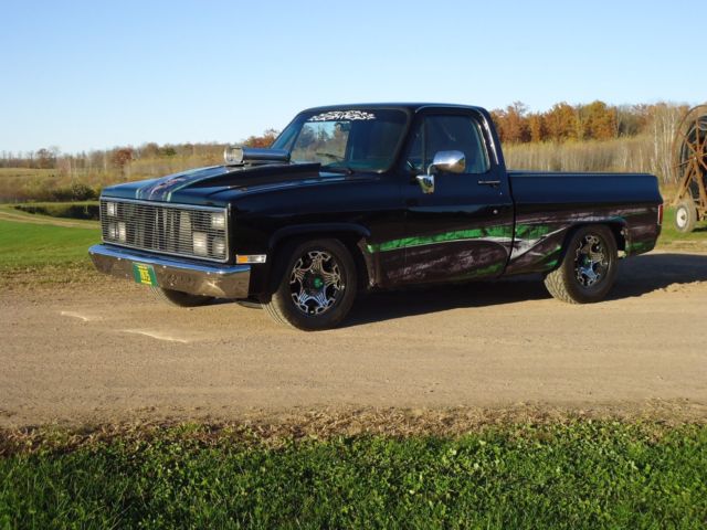 1986 GMC Custom Truck, 550hp, 454 2-4bbl, Alum Heads, Very Quick Truck! Sharp! 1986 GMC Sierra 1500