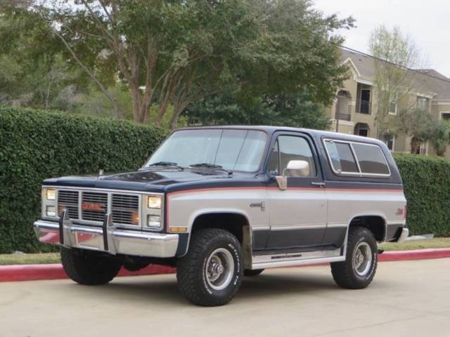 1986 GMC Jimmy 2dr 4WD SUV 2-Door 6.2L DIESEL 4X4 Removable Top Stock Rare Find! 1986 GMC Jimmy Base 2dr 4WD SUV