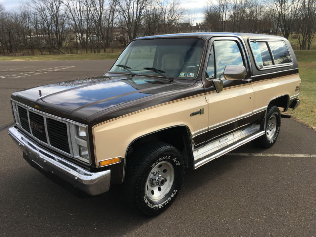 1986 GMC JIMMY SIERRA CLASSIC K5 4X4 NICE CONDITION, MOSTLY ORIGINAL 1986 GMC Jimmy SIERRA CLASSIC