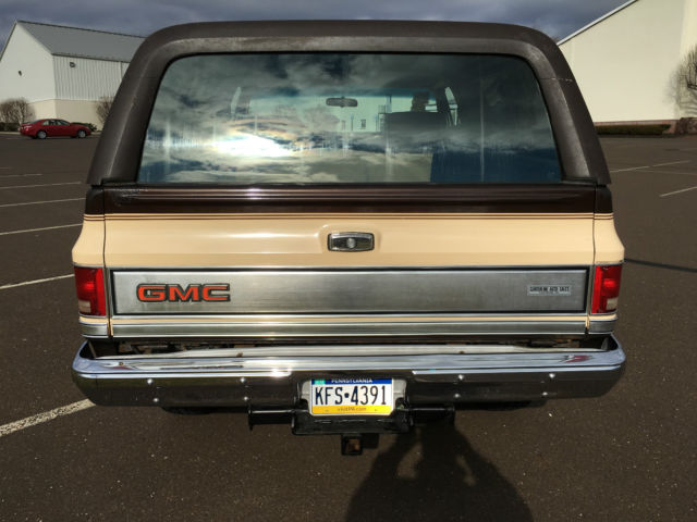 1986 GMC Jimmy SIERRA CLASSIC - photo 3