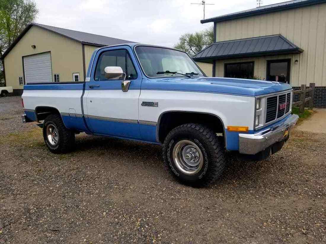 1986 GMC K1500 Sierra Classic Short Box 4x4 1986 GMC Sierra 1500