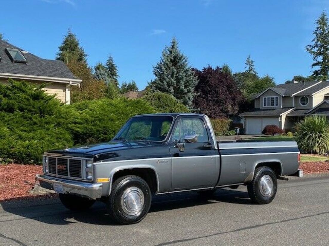 1986 GMC Sierra 2500 Wrangler Edition 350 V8 100% Rust Free NO RESERVE AUCTION 1986 GMC Sierra 2500 Silverado 2500