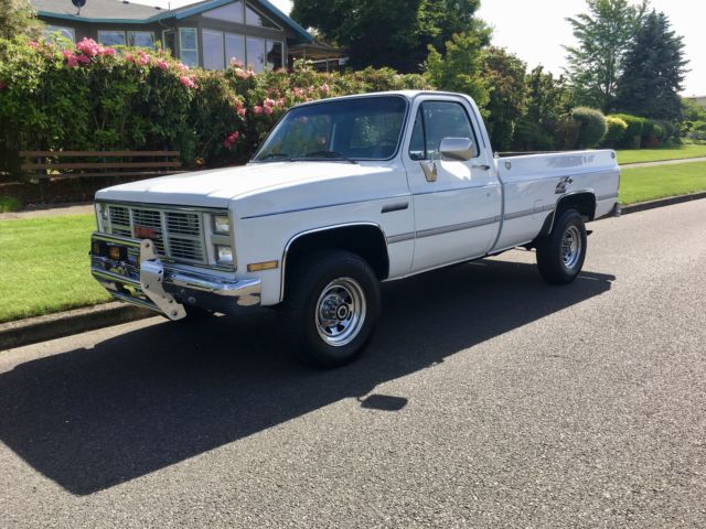 1986 GMC Sierra 4X4 2500 1986 GMC Sierra 2500 4X4