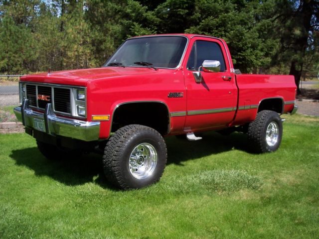 1986 GMC SIERRA CLASSIC K1500 SHORTBED 4X4 1986 GMC Sierra 1500