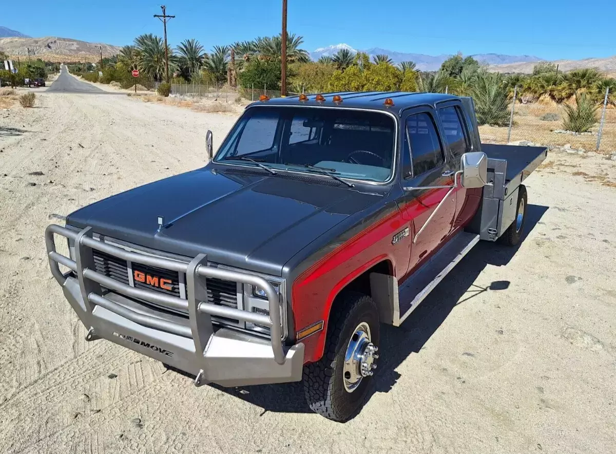1986 GMC Sierra Classic K3500 4x4 Crew Cab Dually (NO RESERVE) 1986 GMC Sierra 3500