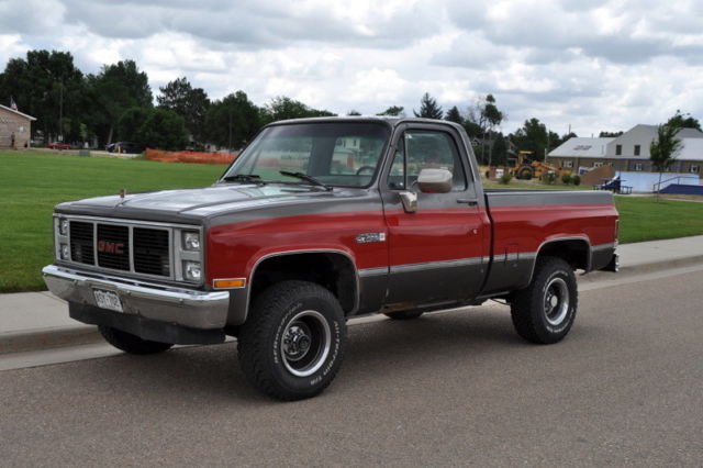 1986 GMC Sierra Classic Short bed K15 4X4 Clean Survivor 1986 Chevrolet C/K Pickup 1500