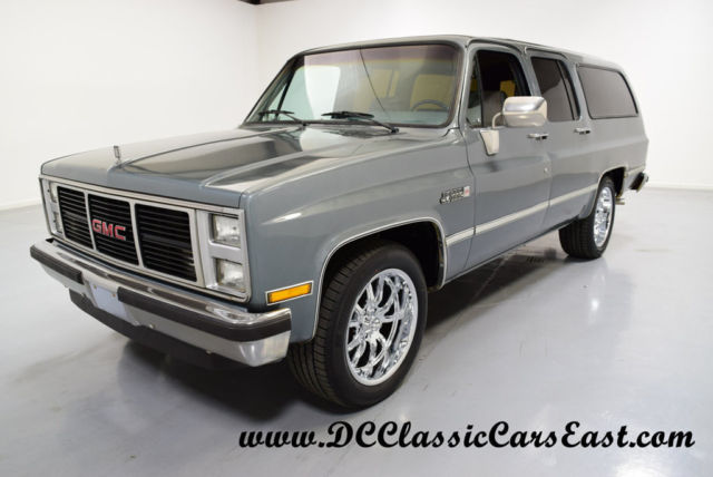 1986 GMC SUBURBAN, FRESH PAINT, 350, AUTO, 20" RIDDLER, AC, NEW INTERIOR, NICE!! 1986 GMC Suburban FRESH PAINT, 350, AUTO, 20" RIDDLER WHEELS, AC, NE