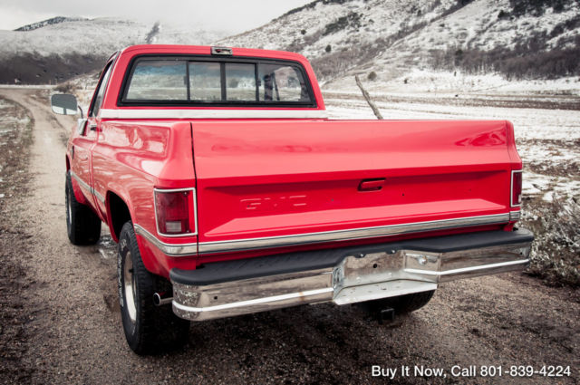 1986 GMC Sierra 1500 1986 GMC K10 SHORT BED 4WD CHEVY K10 A/C Cab V8 - photo 11
