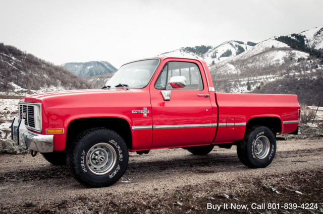 1986 GMC Sierra 1500 1986 GMC K10 SHORT BED 4WD CHEVY K10 A/C Cab V8 - photo 7