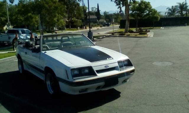 1986 GT Ford Mustang 5.0 Convertible Foxbody 1986 Ford Mustang Convertible