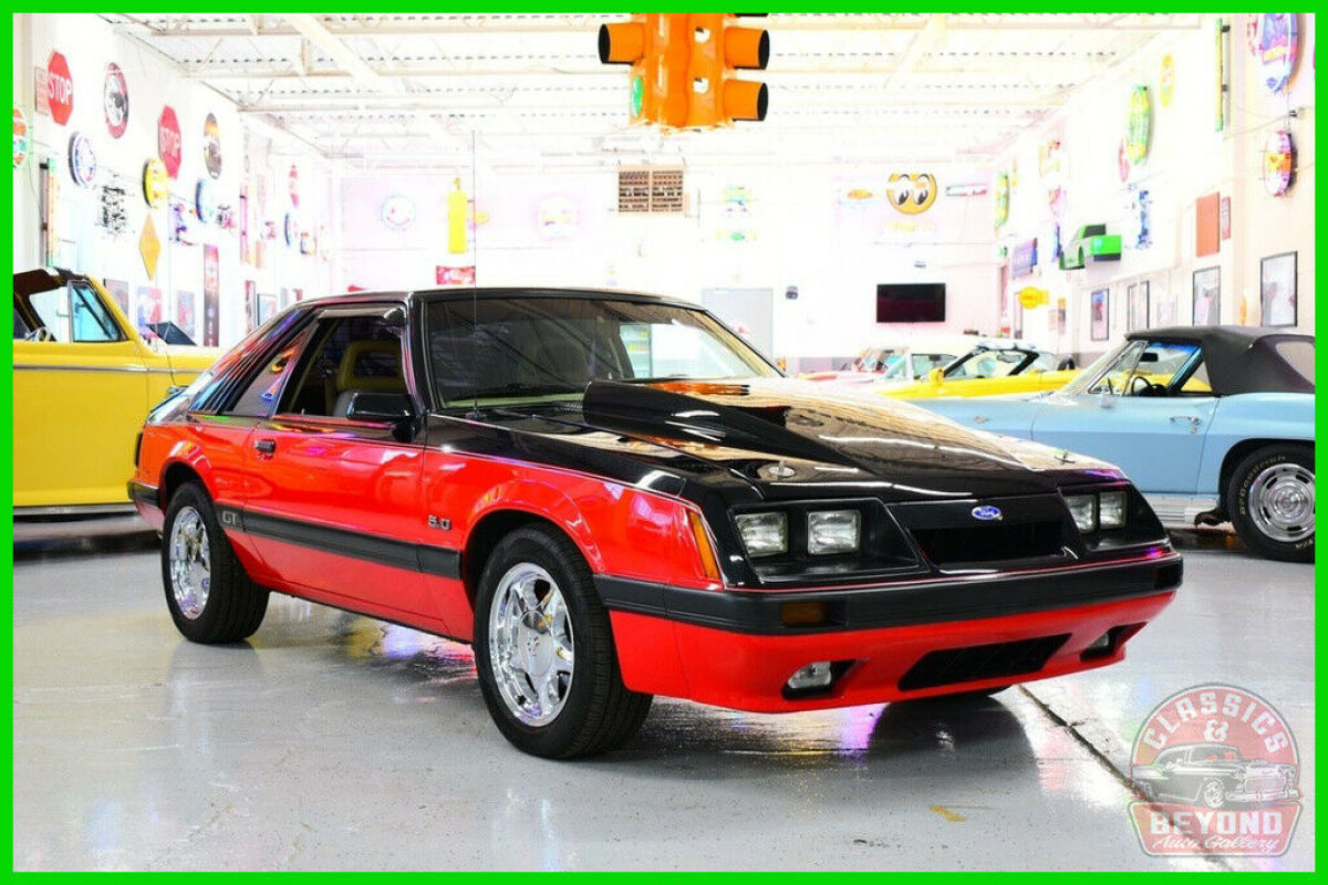 1986 GT Used 5L V8 16V Automatic RWD Hatchback Premium 1986 Ford Mustang GT