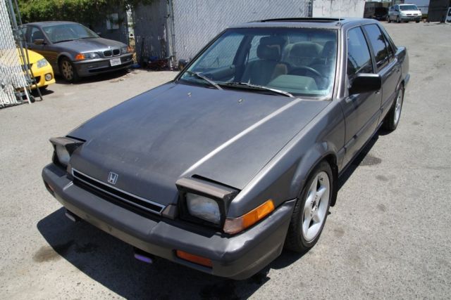 1986 Honda Accord LXi Manual 4 Cylinder NO RESERVE 1986 Honda Accord LXi