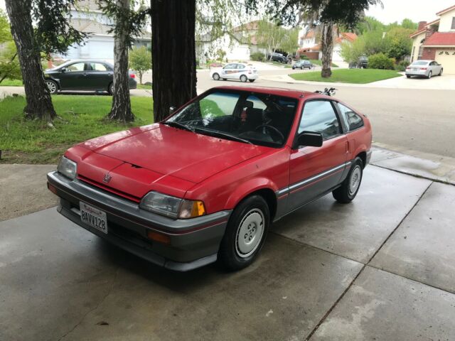 1986 Honda Civic CRX 1.5L 5-speed Manual 155K Miles Red 1986 Honda CRX