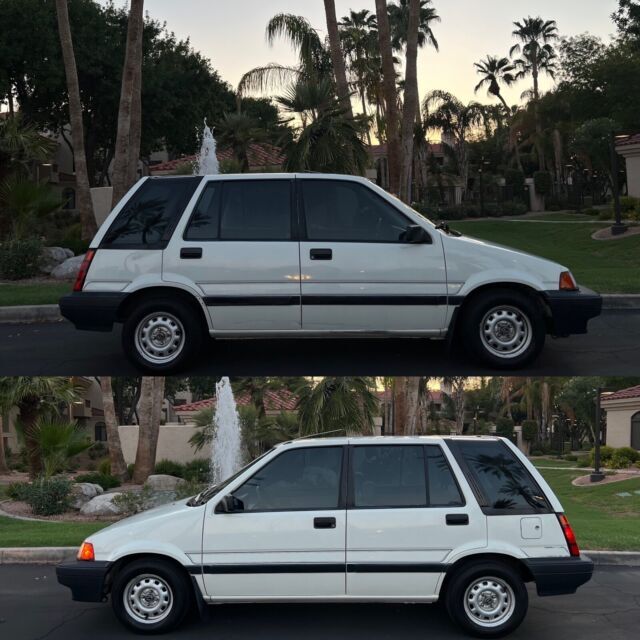 1986 Honda Civic Hatchback Grey FWD Automatic Wagon 1986 Honda Civic Wagon