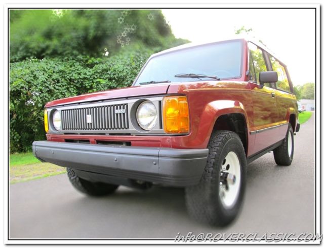 1986 ISUZU TROOPER II 4X4 ... 53,304 Original Miles 1986 Isuzu Trooper