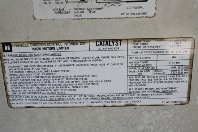 1986 Isuzu Trooper - photo 12