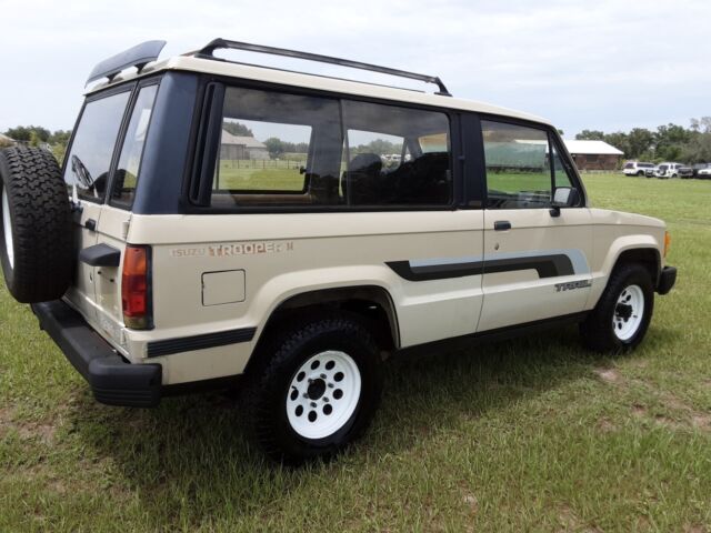 1986 Isuzu Trooper TURBO DIESEL 4 CYLINDER 4X4 MANUAL 5 SPEED 4WD - photo 4