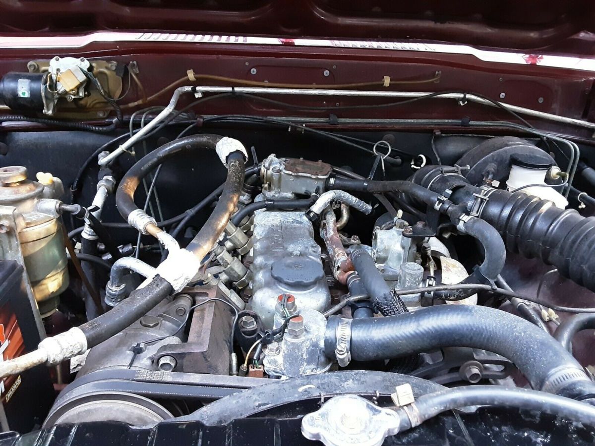 1986 Isuzu Trooper II TURBO DIESEL 4X4 MANUAL 5 SPEED 4 CYLINDERS - photo 11