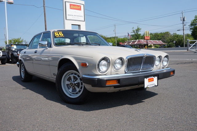 1986 Jaguar XJ6 Series III, Low Miles, Cirrus Grey, Leather, Window Sticker 1986 Jaguar XJ6 Series III