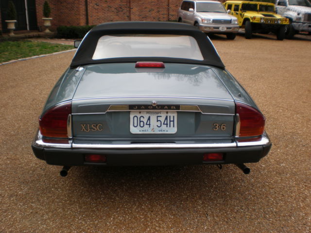 1986 Jaguar XJS 5 Speed Euro Cabriolet Targra xks xj sc xke e type - photo 4