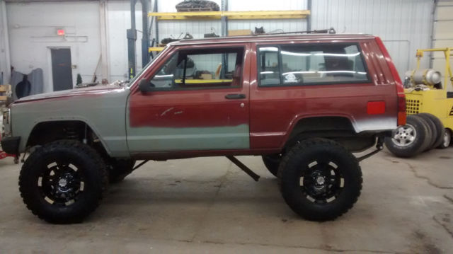 1986 JEEP CHEROKEE LIFTED SBC V8 PROJECT CLEAN 2 DOOR 1986 Jeep Cherokee
