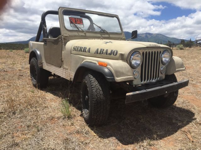 1986 Jeep CJ 7 4.2 engine auto trans 1986 Jeep CJ