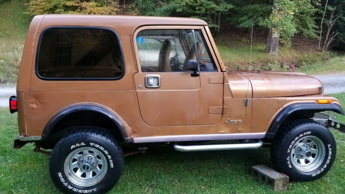 1986 Jeep CJ-7 BROWN HONEY METALLIC 1986 Jeep CJ