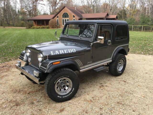 1986 Jeep CJ-7 Laredo, orig unrestored, 4M Charcoal Met, 258, 5 spd, A/C, 36K mi 1986 Jeep CJ CJ7 Laredo