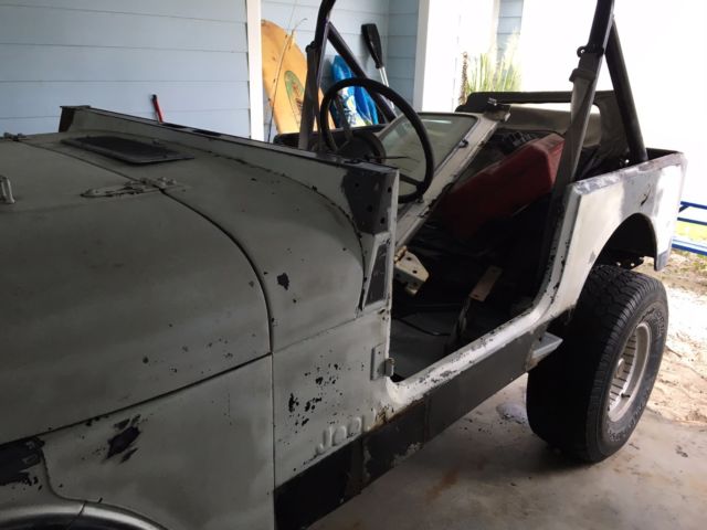 1986 Jeep CJ 7 Project, many new parts 1986 Jeep CJ
