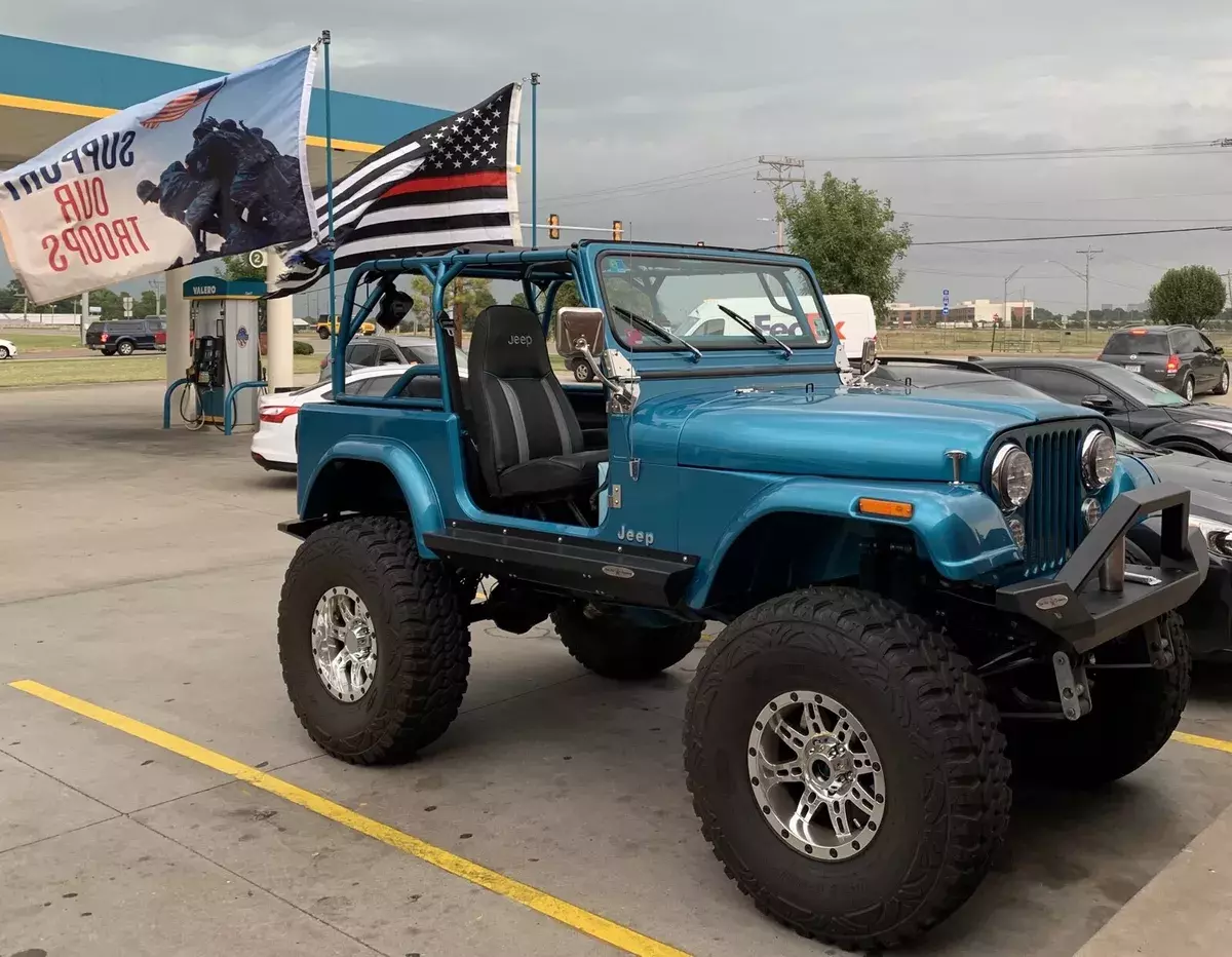 1986 Jeep CJ Blue CJ7 1986 Jeep CJ CJ7