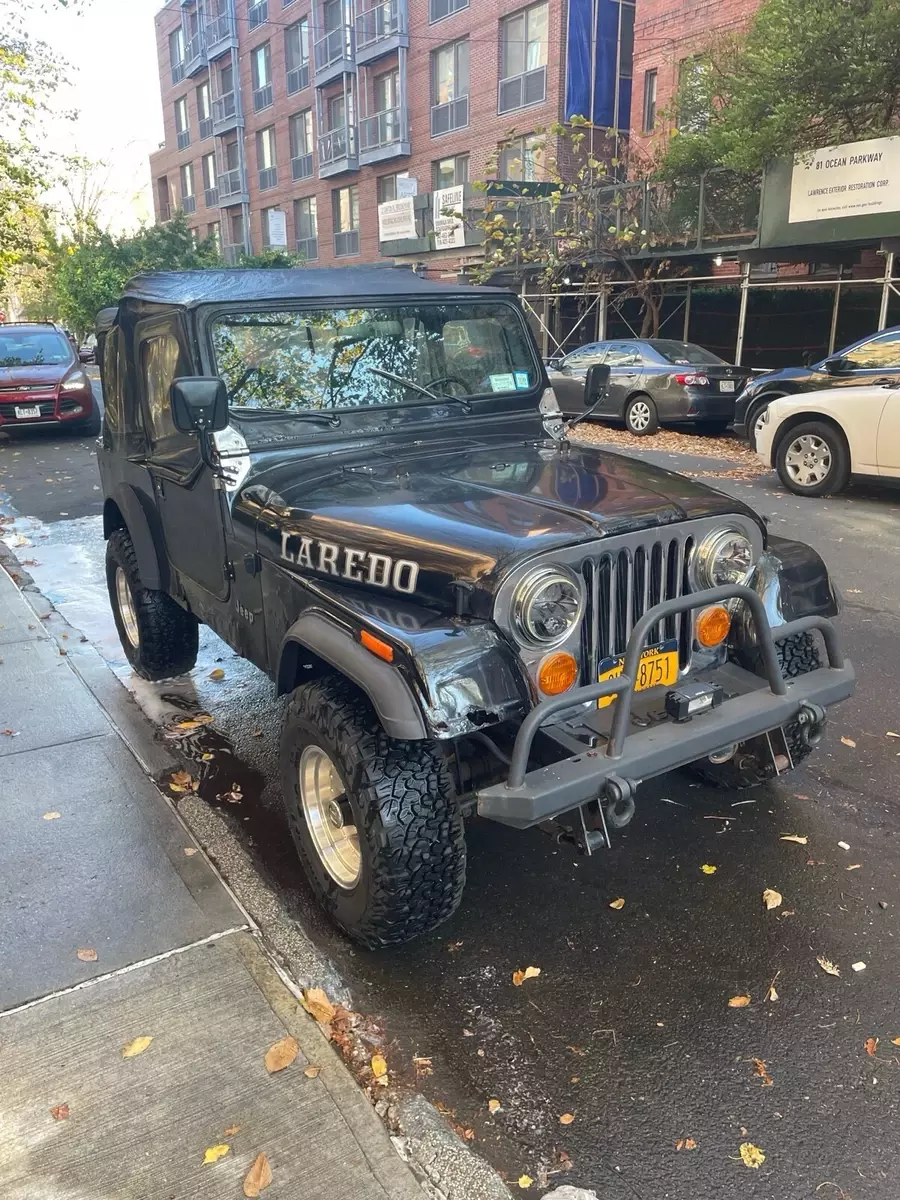 1986 Jeep CJ SUV Black CJ7 1986 Jeep CJ CJ7