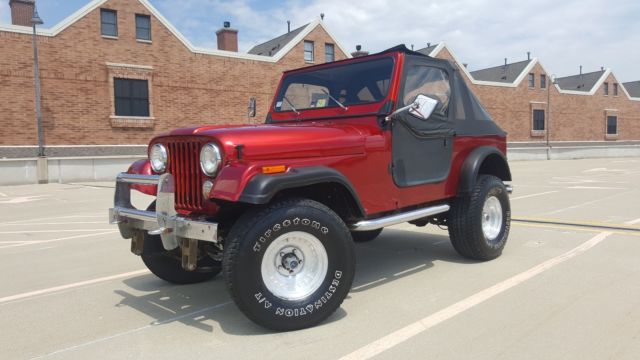 1986 JEEP CJ7 4x4 V8 ENGINE 3 SPEED MANUAL TRANSMISSION 1986 Jeep Other Base Sport Utility 2-Door