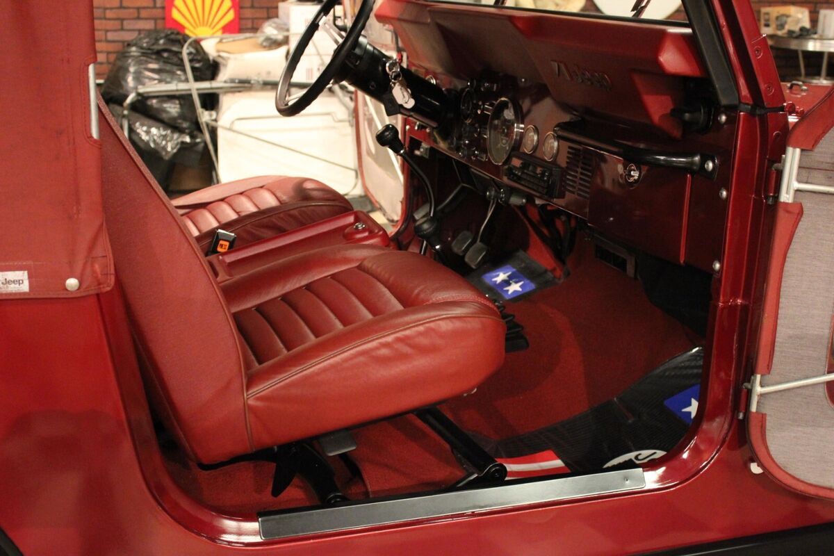 1986 Jeep CJ CJ7 52k Miles Triple Garnet - photo 9