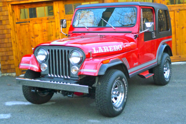 1986 Jeep CJ7 Laredo - Original Paint, Low Mileage, Pristine Survivor - Wrangler 1986 Jeep CJ-7